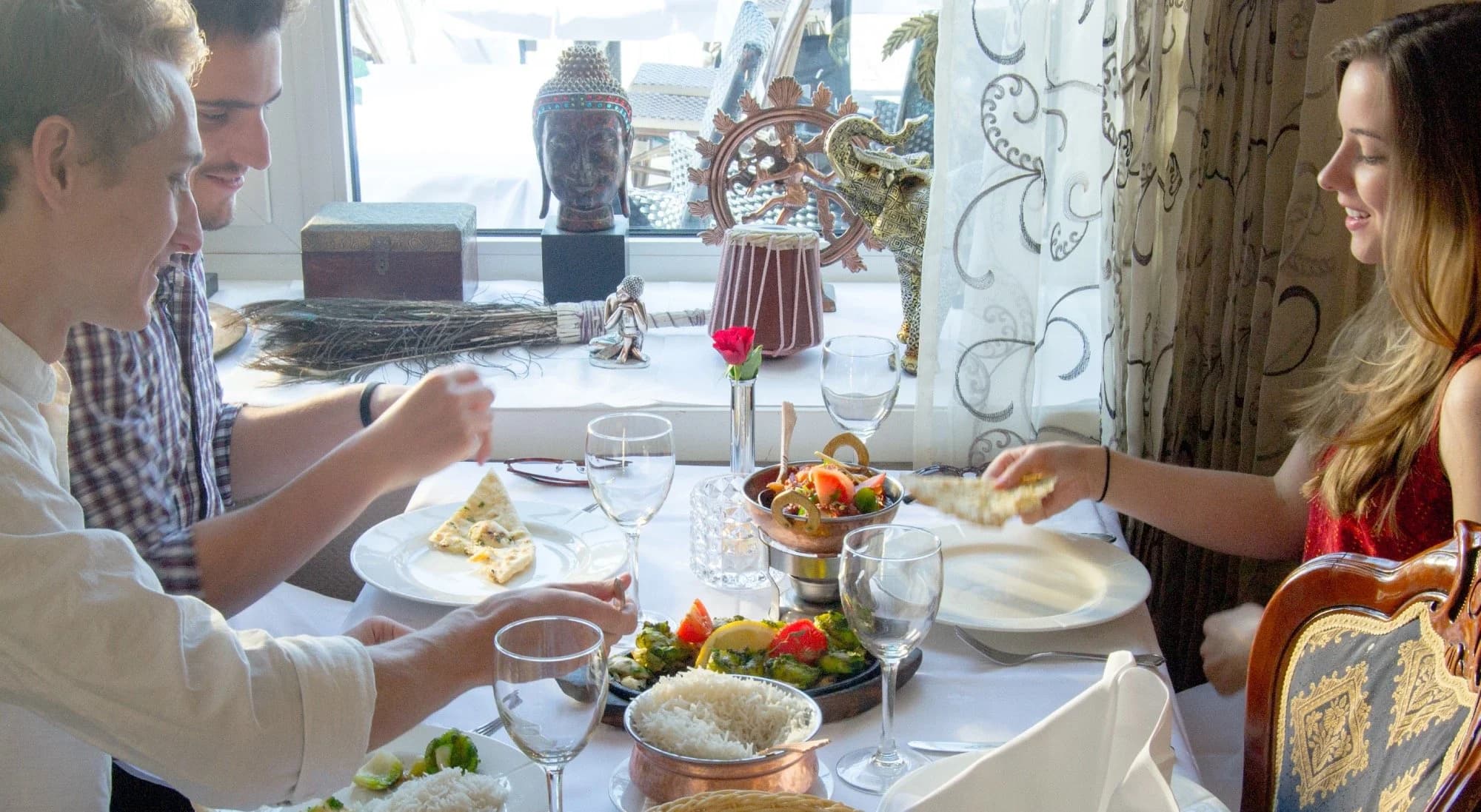 Stemning hos India Gate